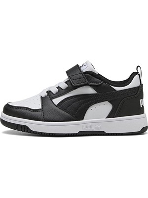 Puma Çocuk Rebound V6 Lo Ac+ Ps Ayakkabı 39741901 Beyaz/siyah