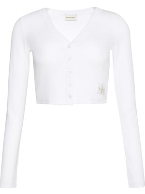 Calvin Klein Jeans Kadın Triko LV047C204G Beyaz