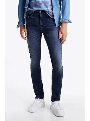 Tommy Jeans Erkek Kot Pantolon DM0DM20550