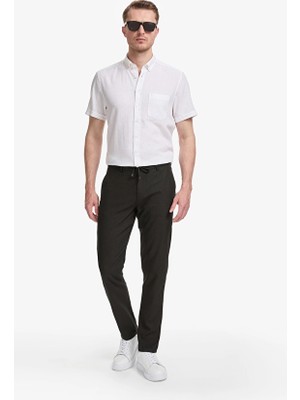 Pierre Cardin Slim Fit Erkek Pantolon Pu 10878 Siyah