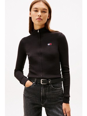 Tommy Jeans Kadın Kazak DW0DW20967 Siyah