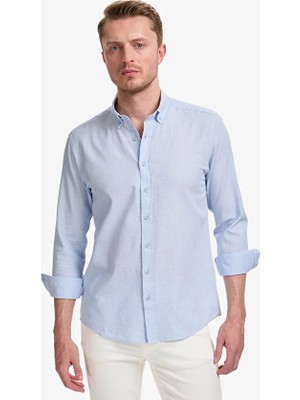 Pierre Cardin Regular Fit Erkek Gömlek Pu 10823 Denım