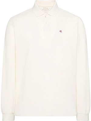 Calvin Klein Jeans Erkek Sweatshirt LV04RE201G Beyaz