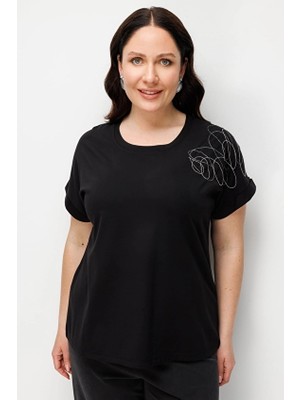 Onfashion Kadın Bluz 71523 Siyah