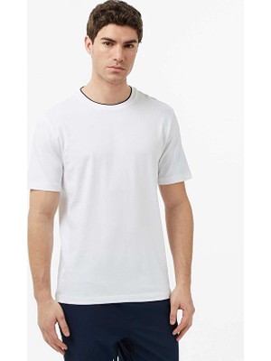 Nautica Erkek Tişört V65317T Beyaz