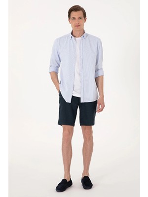 Pierre Cardin Regular Fit Slim Fit Erkek Şort 2125470 Lacivert