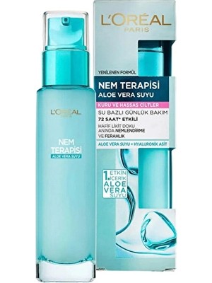 L'oréal Paris Nem Terapisi Aloe Vera Suyu 70 ml Kuru &amp; Hassas Ciltler Için