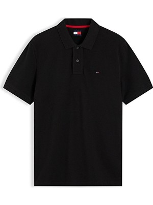 Tommy Jeans Erkek Tişört DM0DM22711 Siyah