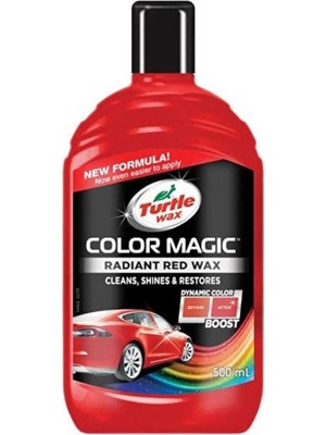 Turtle Wax Renkli Cila Kırmızı 500 ml
