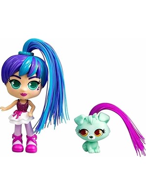 Neco Silverlit Curli Girls Bebek ve Hayvan 2'li Set