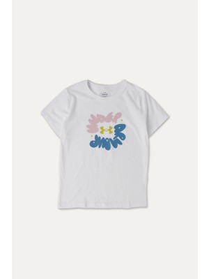 Under Armour Kız Çocuk Tişört 1389765-100