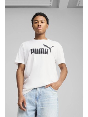 Puma Erkek Tişört 68253202 Beyaz