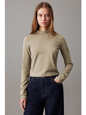 Calvin Klein Jeans Kadın Sweatshirt J20J224763 Yesıl