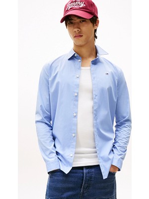 Tommy Jeans Erkek Tişört DM0DM04405 Lila/mor