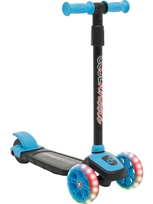 Cool Wheels 3 Tekerlekli Işıklı Twist Mavi Scooter