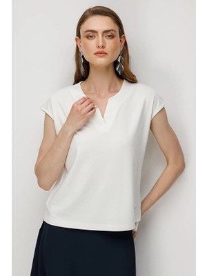 Onfashion Kadın Bluz 71504 Ekru