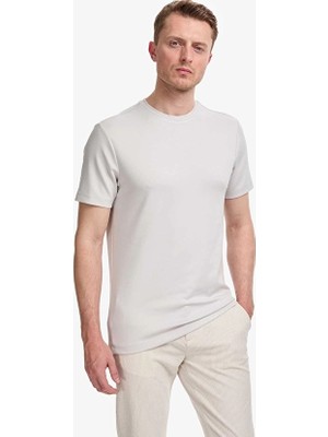 Pierre Cardin Regular Fit Erkek Tişört Pu 8898 Gri