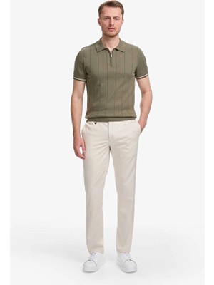 Pierre Cardin Slim Fit Erkek Pantolon Pu 11687 Bej