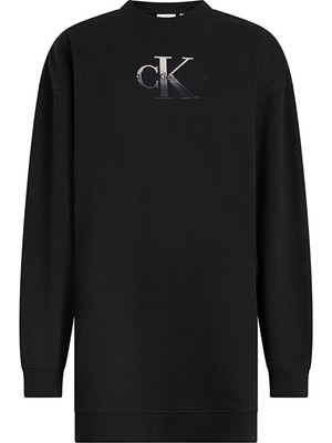 Calvin Klein Jeans Kadın Elbise J20J224834 Siyah