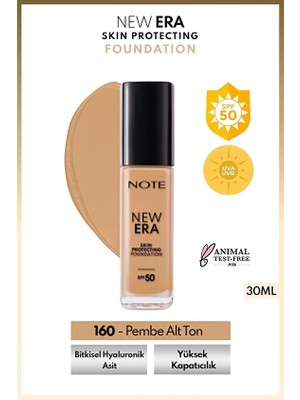 Note New Era Skin Protecting Foundation 160