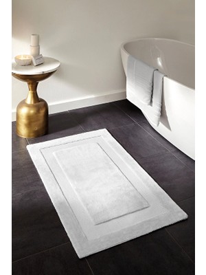 Cottons &amp; Clouds Color Ribboned Banyo Paspası 61 x 102 cm