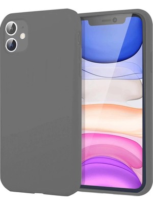 Mey Ithalat®  iPhone 11 Kılıf First Silikon - Gri