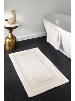 Cottons &amp; Clouds Color Ribboned Banyo Paspası 61 x 102 cm