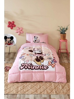 Özdilek Minnie Garden Tek Kişilik Disney Uyku Seti