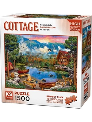 KS Games Ks Puzzle Dağ Gölü 1500 Parça