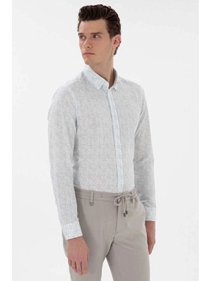 Pierre Cardin Slim Fit Erkek Gömlek 2117841 Mint