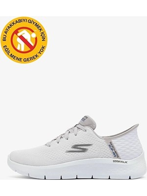 Skechers Erkek Go Walk Flex Slip Ins Ayakkabı 216505TK Wgy Beyaz