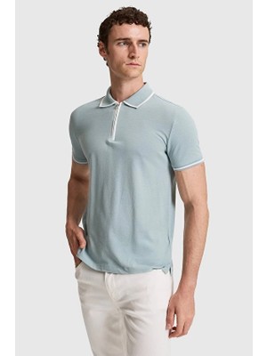 Pierre Cardin Slim Fit Erkek Tişört Pu 11067 Mint