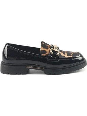Nine West Kadın Ayakkabı Poplen2 Z Siyah/leopar