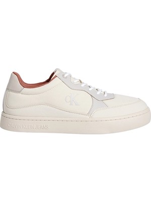Calvin Klein Jeans Erkek Classic Cupsole Tech Ripstop Ayakkabı YM0YM012020F9 Bej