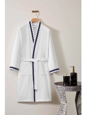 Cottons &amp; Clouds Rope Kimono Bornoz