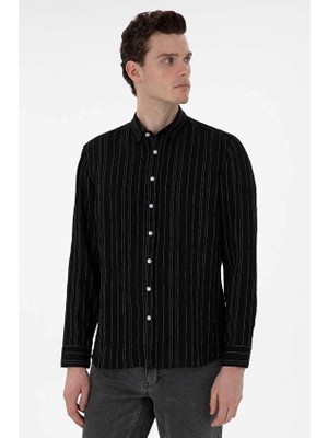Pierre Cardin Fit Erkek Gömlek 2124668 Siyah
