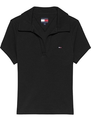 Tommy Jeans Kadın Tişört DW0DW22326 Siyah