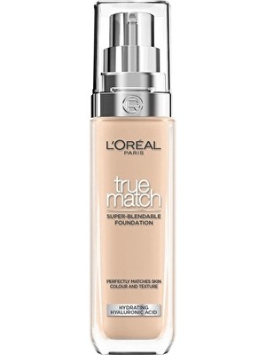 L'oréal Paris True Match Fondoten Beige 3r/3c
