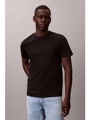 Calvin Klein Jeans Erkek Tişört LV04RD254G Siyah