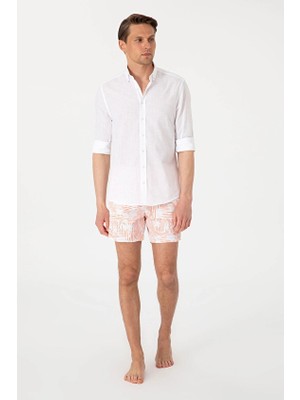 Pierre Cardin Erkek Mayo Şort Bloom VR053 Pembe