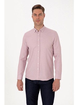 Pierre Cardin Regular Fit Erkek Gömlek 2260452 Pembe