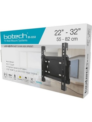 Go İthalat BS-2232 Sabit Tv Askı Aparatı 55X82CM (5477)