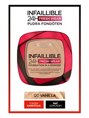 L'oréal Paris Infaillible Fresh Wear 24H 140