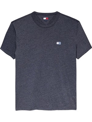 Tommy Jeans Erkek Tişört DM0DM22667 Mavi