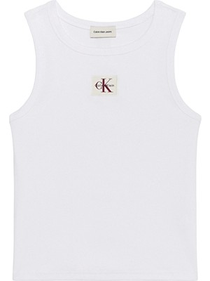 Calvin Klein Jeans Kadın Atlet LV047C201G Beyaz
