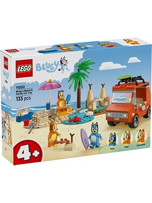 LEGO Bluey'nin Ailece Plaj Gezisi 11202
