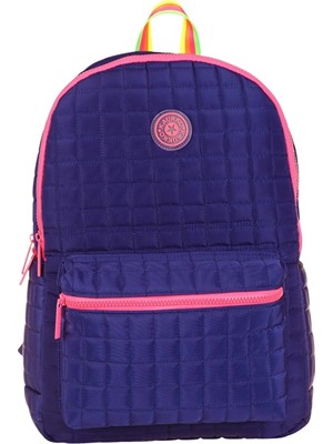 Kaukko Quilted Sırt Çantası (Navy Blue)