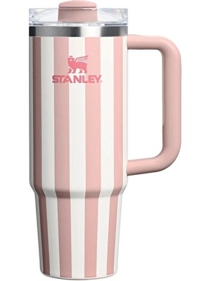 Stanley The Quencher H2.0 Flowstate Tumbler Pipetli Termos Peach Whip Cabana Gloss 0.89 Litre