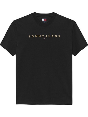 Tommy Jeans Erkek Tişört DM0DM20744 Turuncu