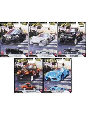 Hot Wheels Premium Boulevard GJT68-978H 5'li Set